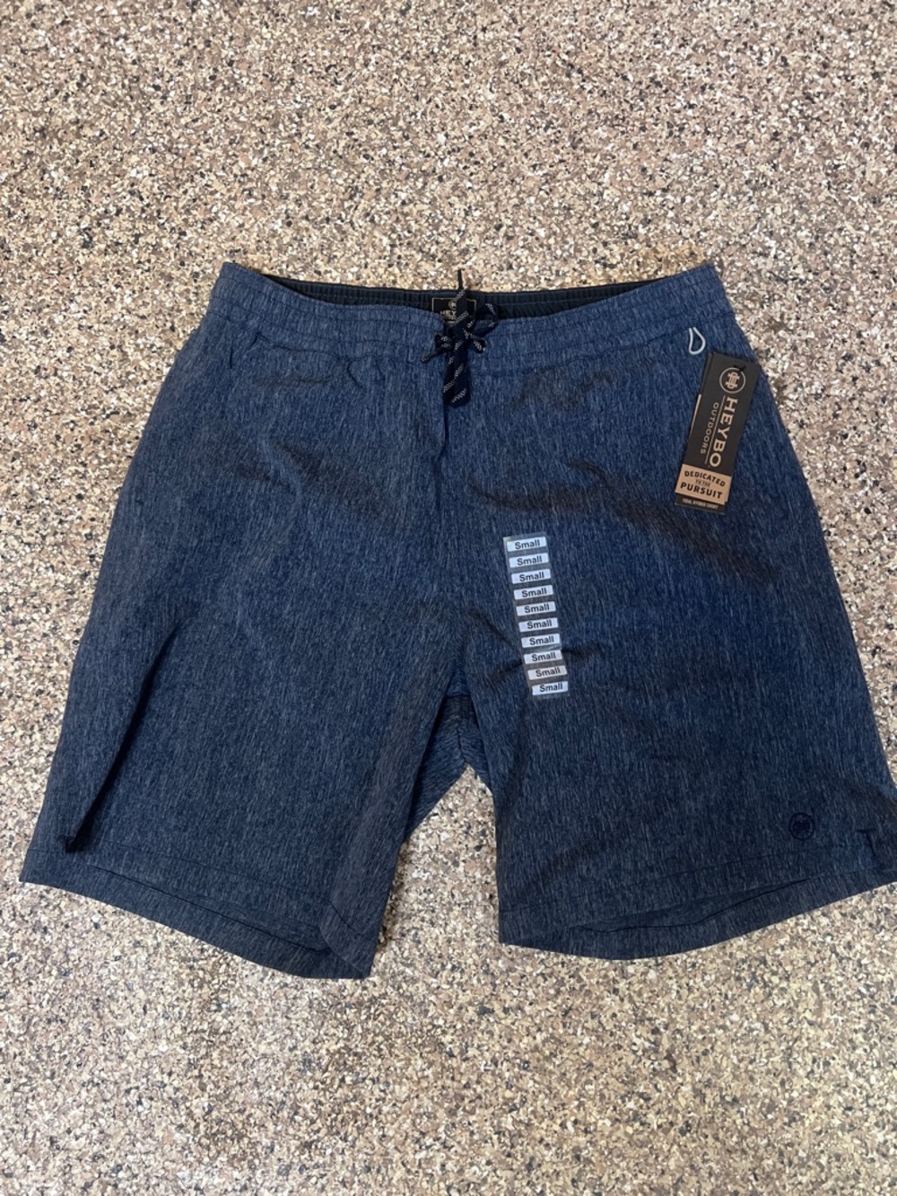 NWT M’s HeyBo Tidal Hybrid Short- Navy